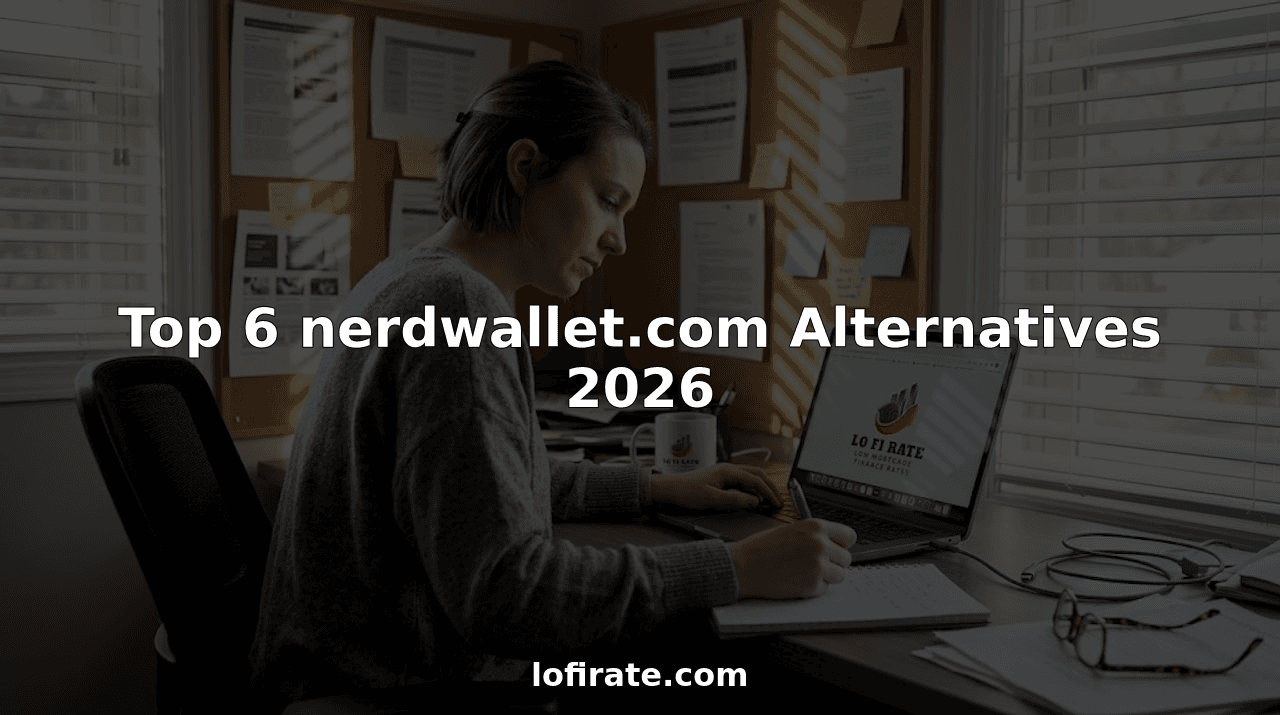 Top 6 nerdwallet.com Alternatives 2026