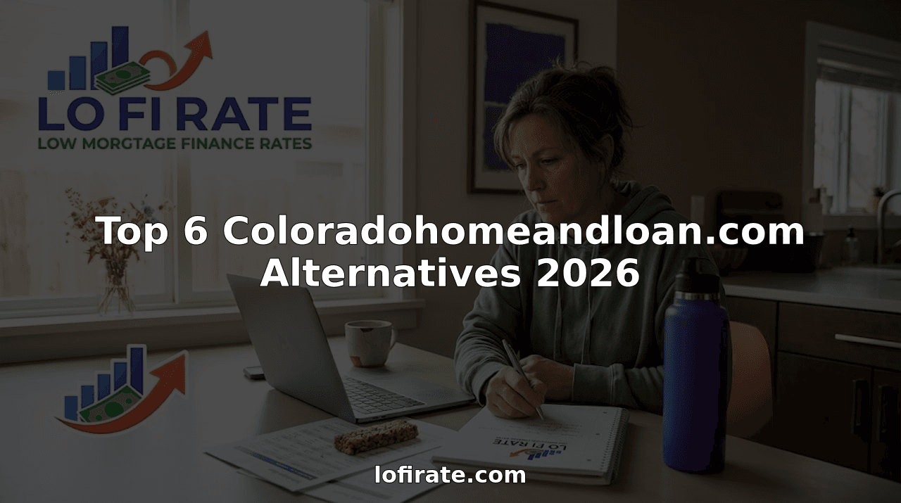 Top 6 Coloradohomeandloan.com Alternatives 2026