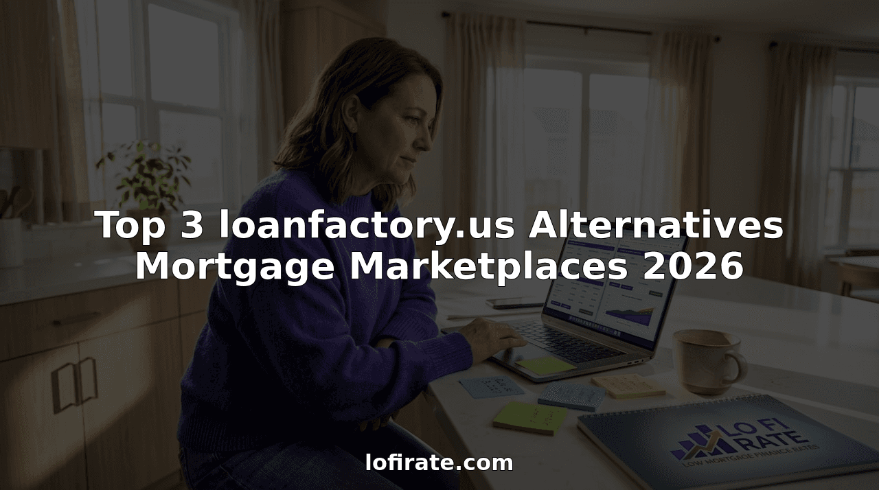 Top 3 loanfactory.us Alternatives Mortgage Marketplaces 2026