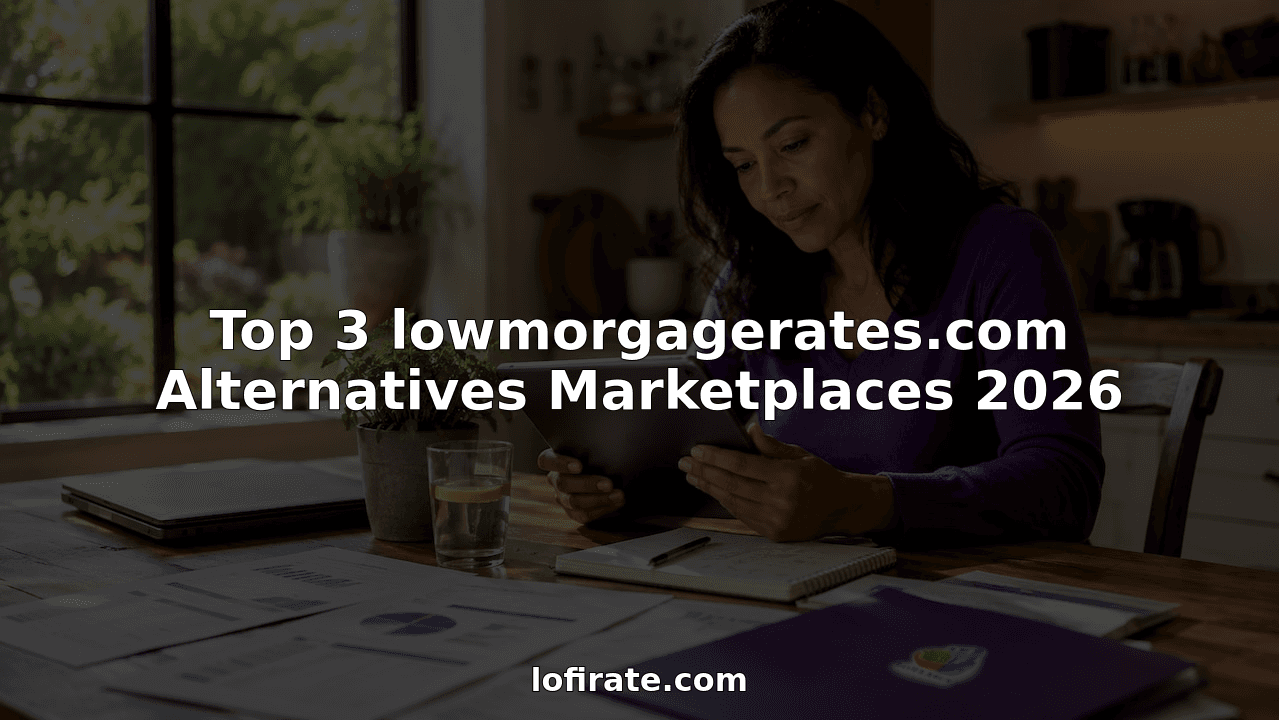 Top 3 lowmorgagerates.com Alternatives Marketplaces 2026