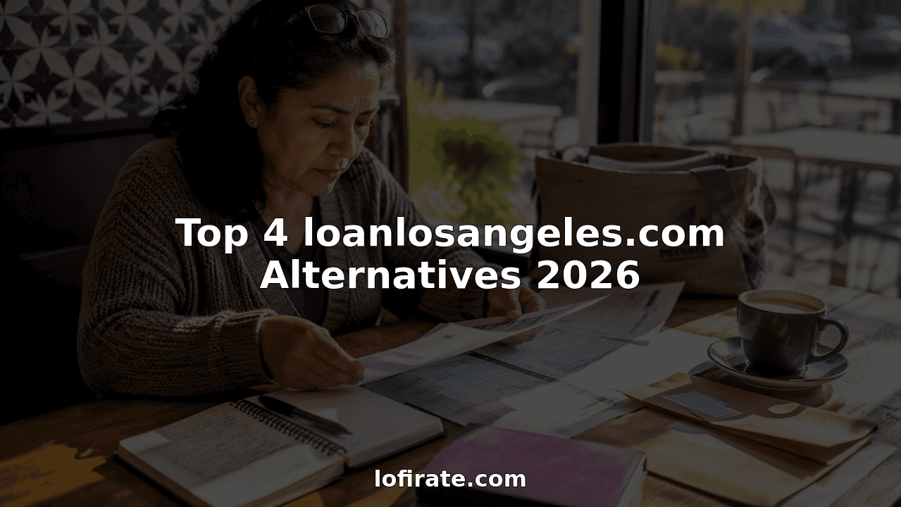 Top 4 loanlosangeles.com Alternatives 2026